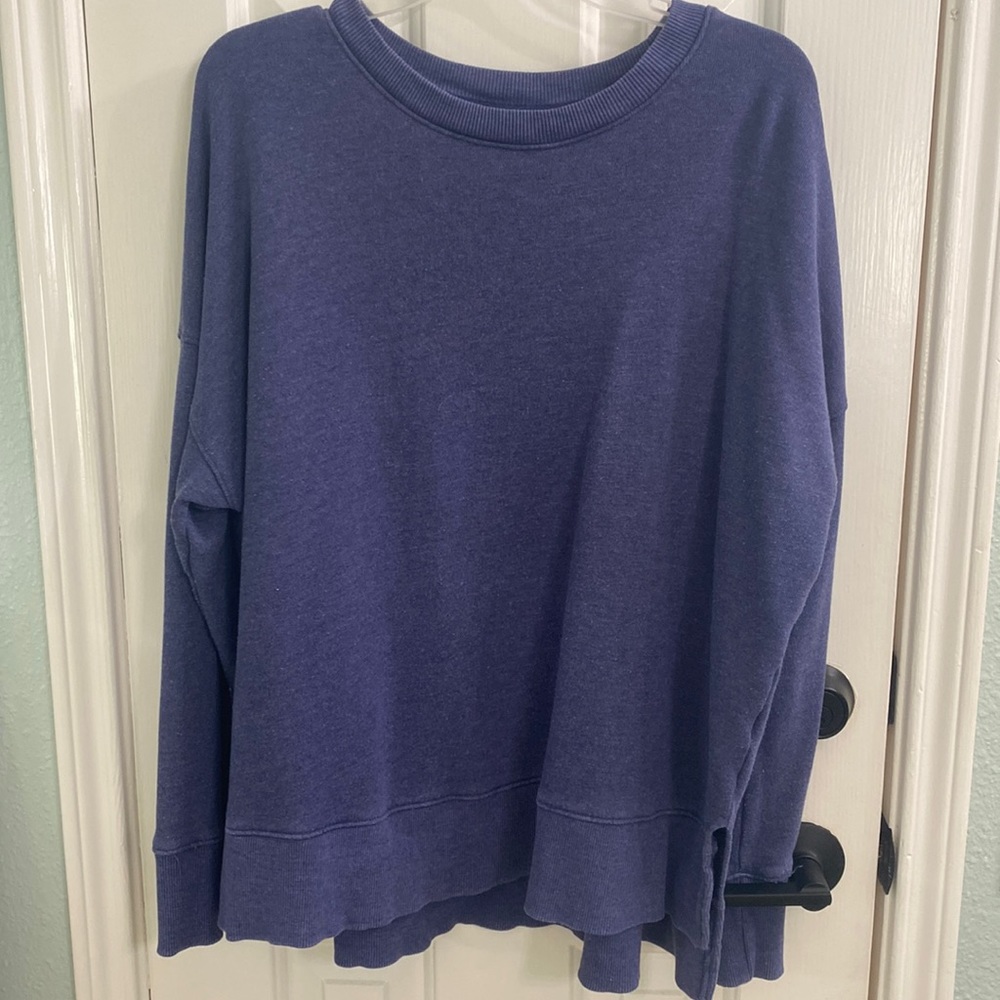Long sleeve over sized sweat shirt XL